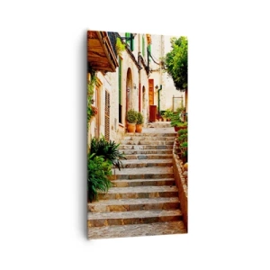 Canvastavla - Bild på duk - Magin av en spansk semester - 65x120 cm