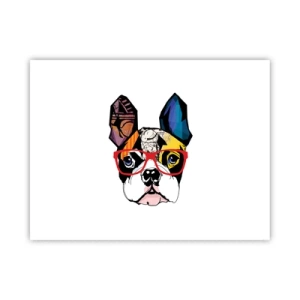 Affisch - Intellektuell - 40x30 cm