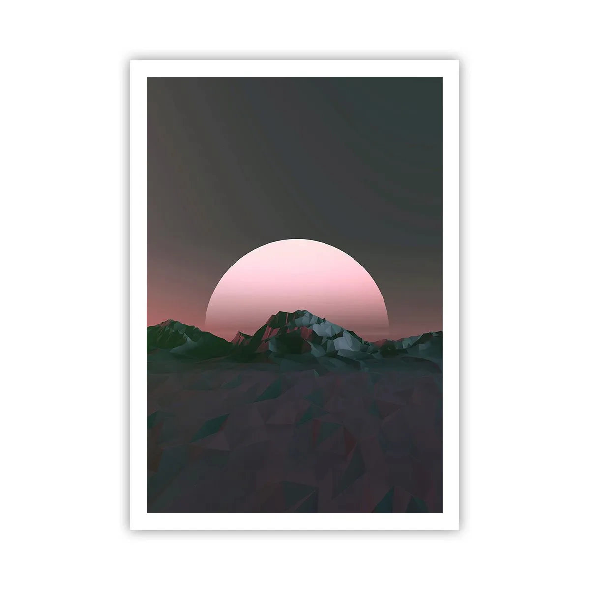 Affisch - I den granliggande galaxen - 70x100 cm