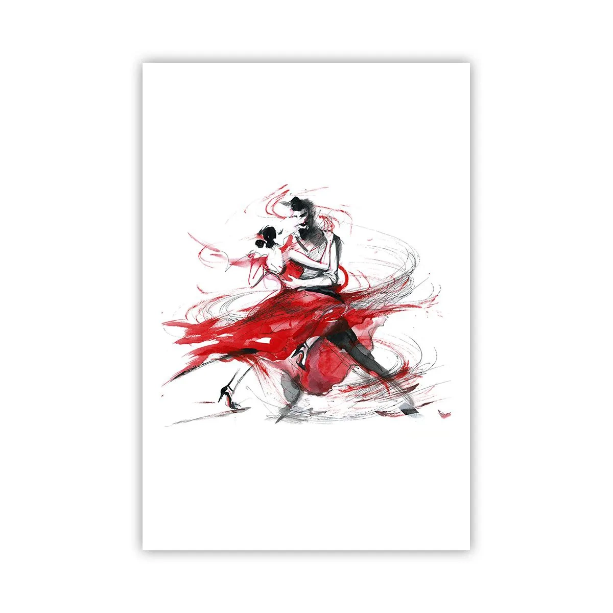 Affisch - Tango - passionens rytm - 61x91 cm