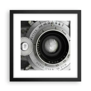 Affisch i svart ram - En berättelse om Hollywood - 30x30 cm