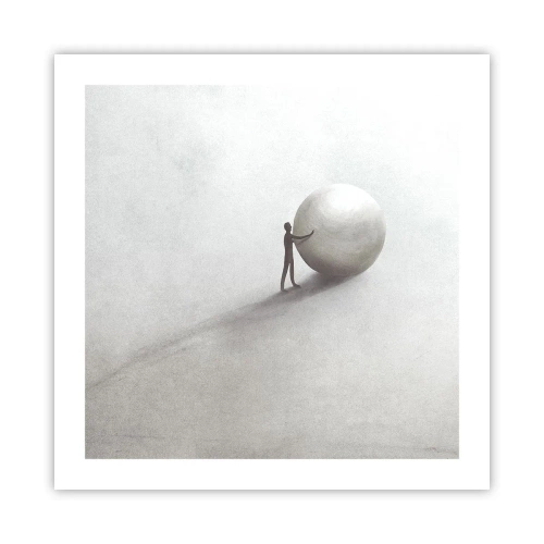 Affisch - Livets spel - 50x50 cm