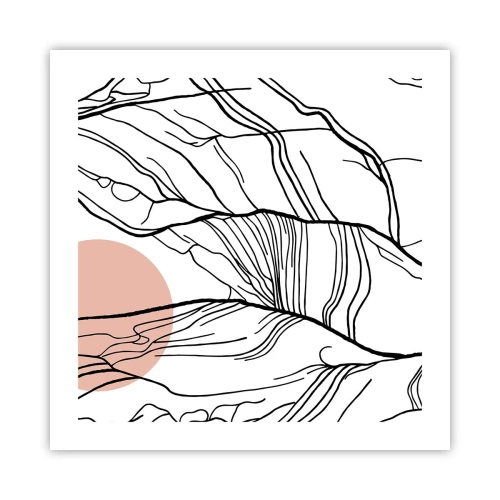 Affisch - I grenarnas nät - 50x50 cm