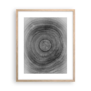 Affisch i ram av ljusek - Ett tecken i tiden - 40x50 cm