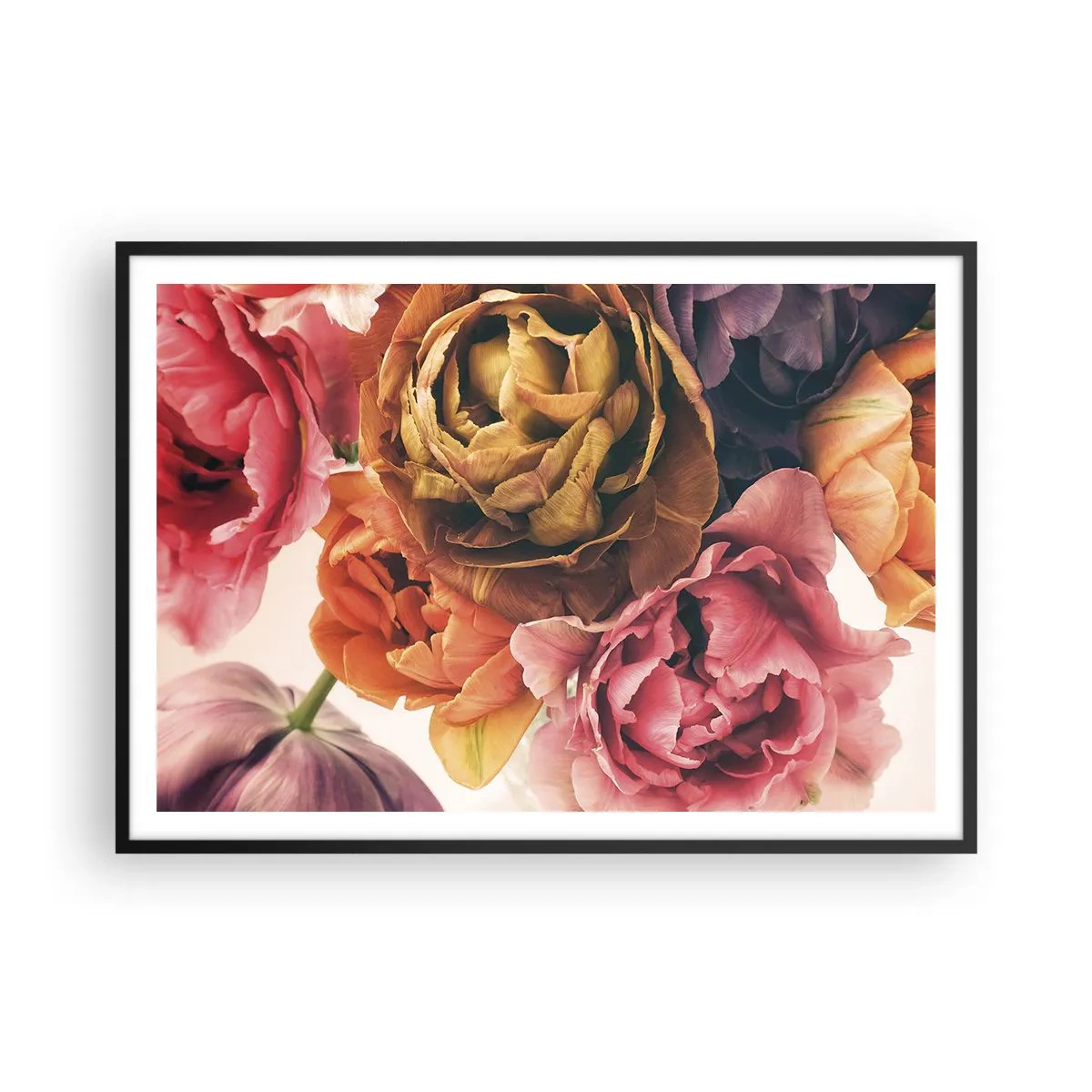 Affisch i svart ram - Livets högtid - 100x70 cm