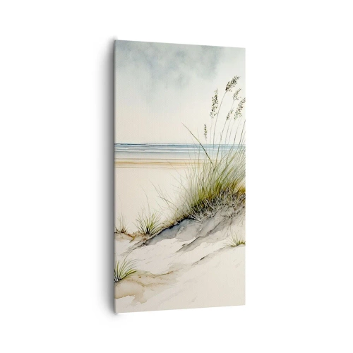 Canvastavla - Bild på duk - Smekta av vinden - 65x120 cm