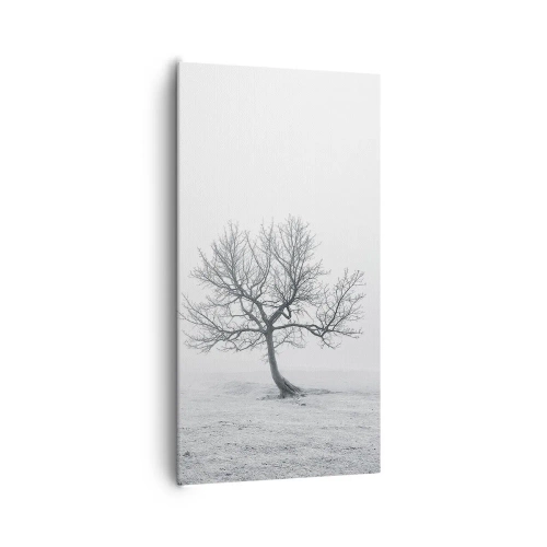 Canvastavla - Bild på duk - Mot intet - 65x120 cm