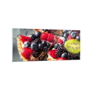 Glastavla - Bild på glas - Dolce vita! - 120x50 cm