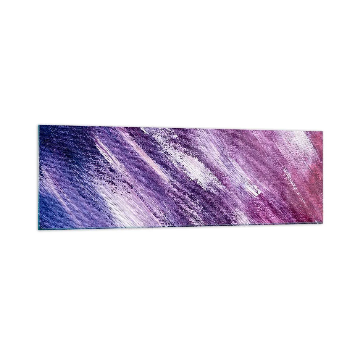 Glastavla - Bild på glas - När solig vind blåser - 160x50 cm