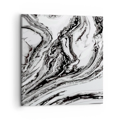Canvastavla - Bild på duk - I början var det kaos - 70x70 cm