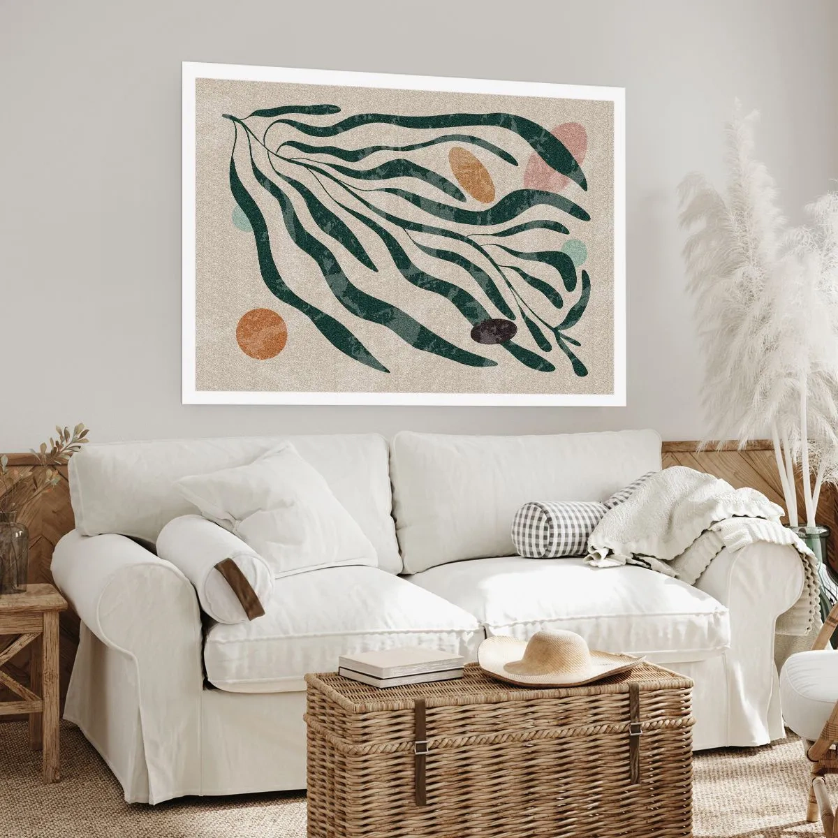 Affisch - Bland de gröna - 70x50 cm