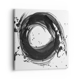 Canvastavla - Bild på duk - Skapandets virvel - 40x40 cm