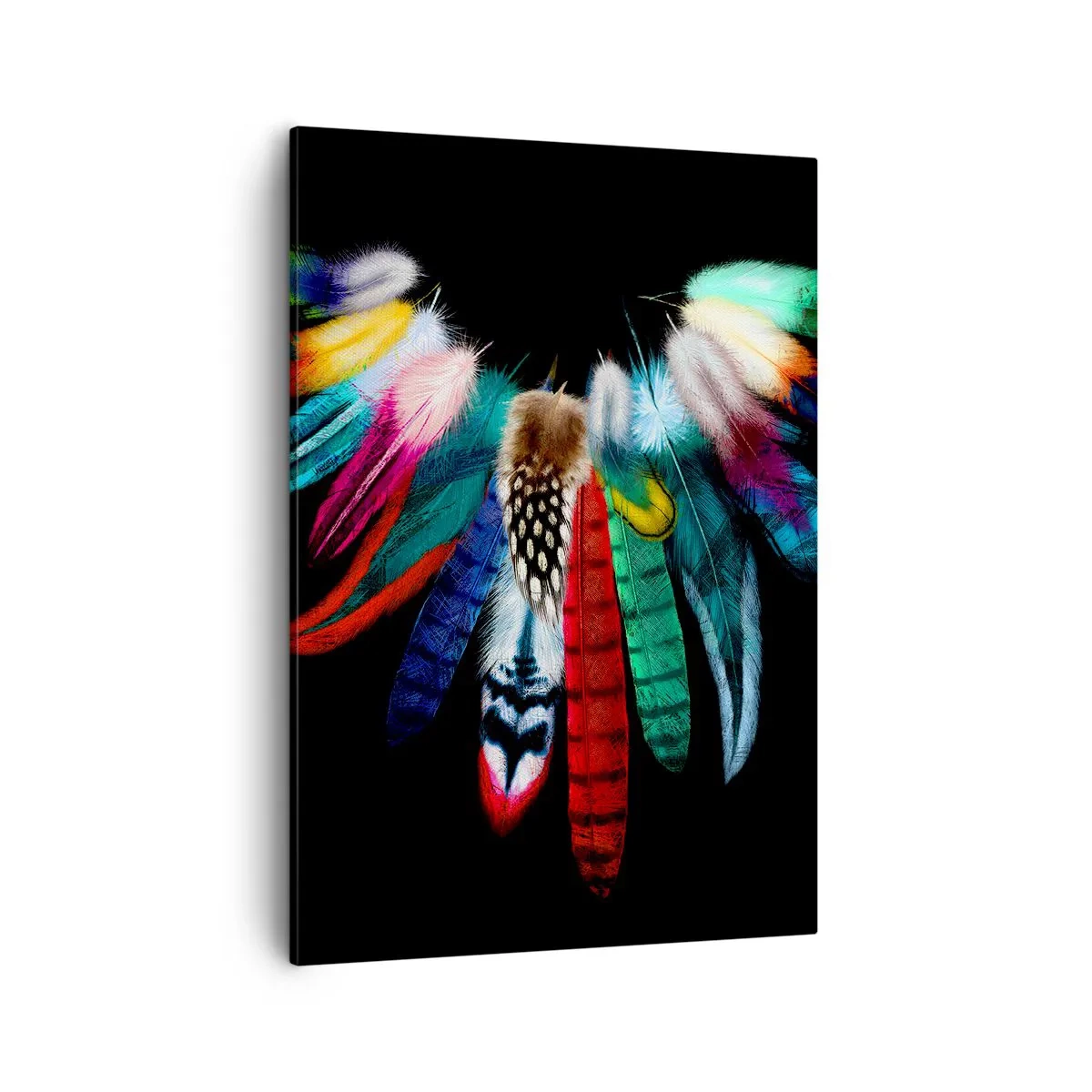 Canvastavla - Bild på duk - Indianskt halsband - 50x70 cm