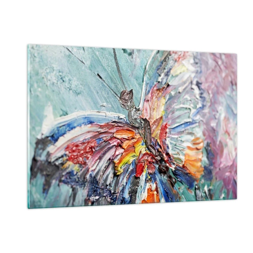 Glastavla - Bild på glas - Målad av naturen - 120x80 cm