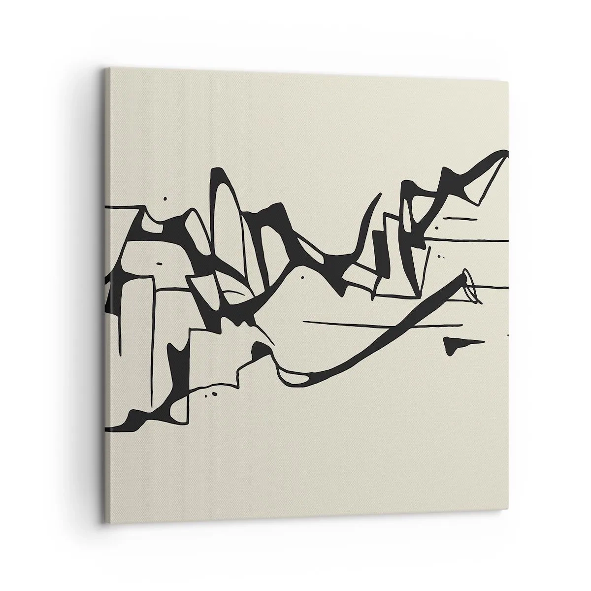 Canvastavla - Bild på duk - Kanske ett landskap - 60x60 cm