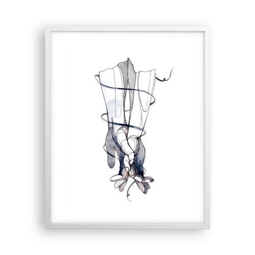 Affisch i vit ram - Smekningens studie - 40x50 cm