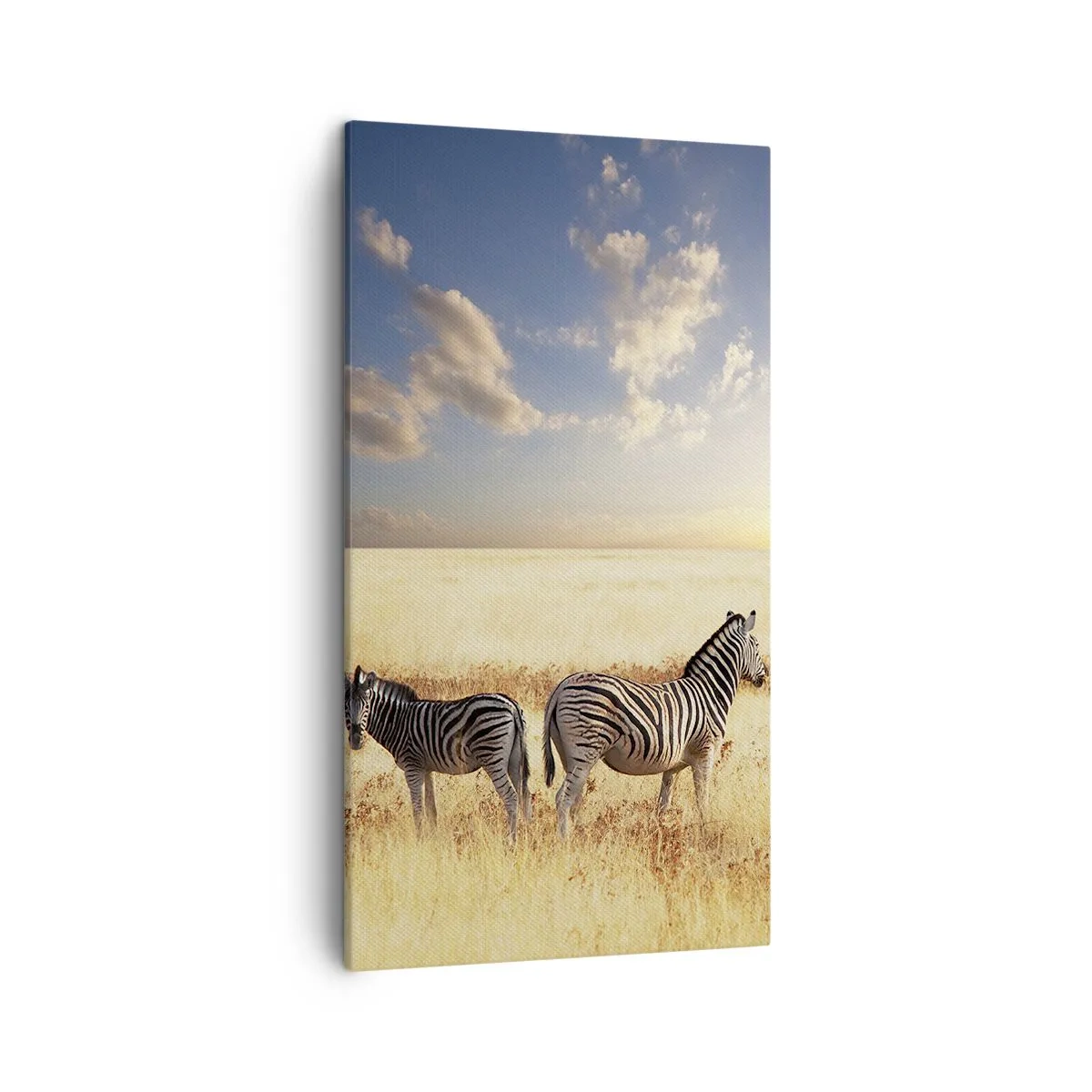 Canvastavla - Bild på duk - Gå härifrån, stör inte lugnet - 45x80 cm