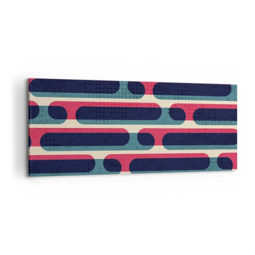 Canvastavla - Bild på duk - In och framåt - 120x50 cm