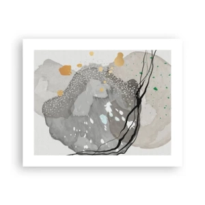 Affisch - Organisk komposition - 50x40 cm