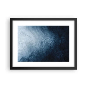 Affisch i svart ram - Nå djupt in - 40x30 cm