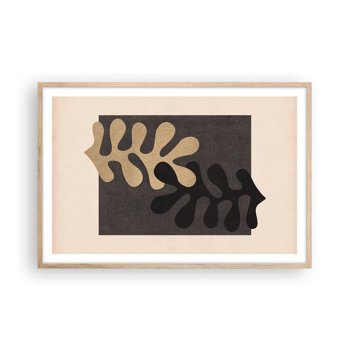 Affisch i ram av ljusek - Brist och komplettering - 91x61 cm