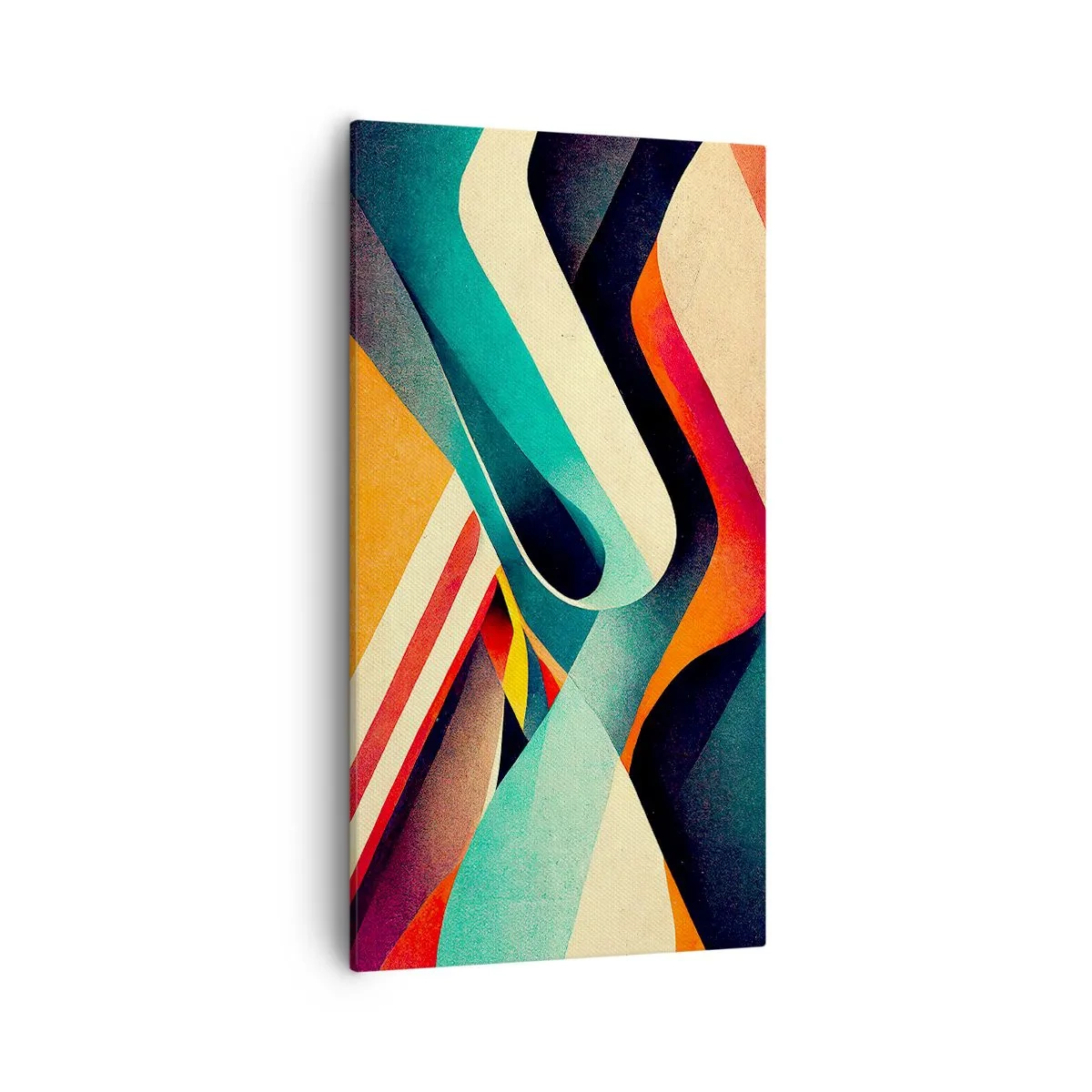 Canvastavla - Bild på duk - Intensiv komposition - 55x100 cm
