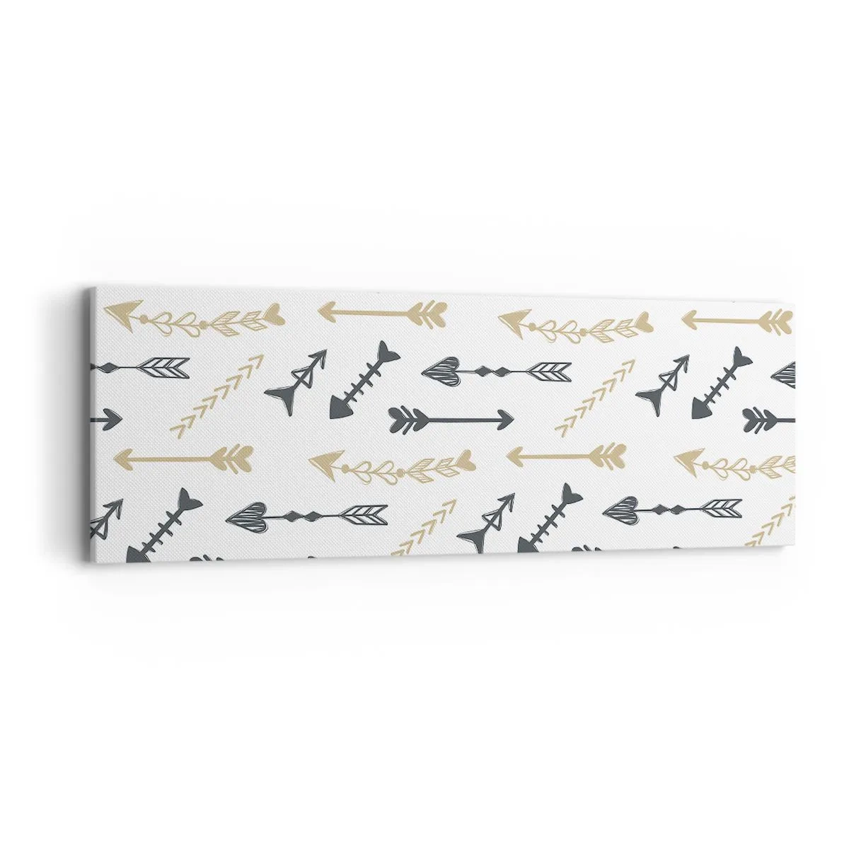 Canvastavla - Bild på duk - Pilbågsskyttens sömn - 90x30 cm