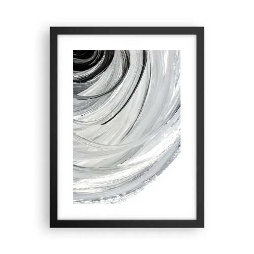 Affisch i svart ram - Orbital komposition - 30x40 cm