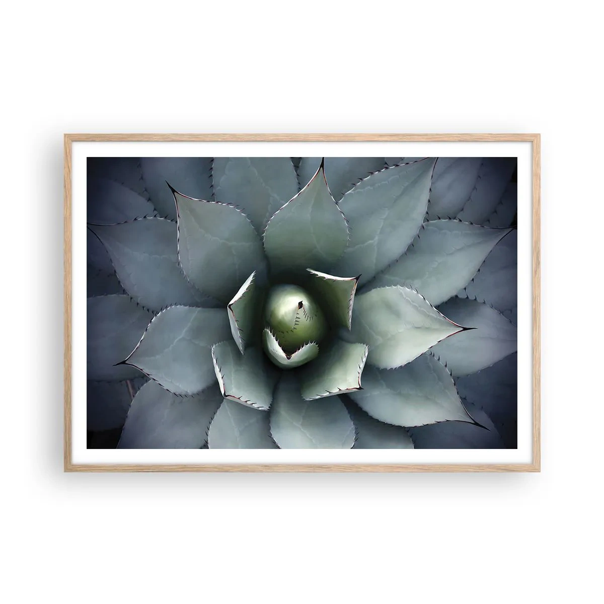 Affisch i ram av ljusek - Lockar och varnar - 100x70 cm