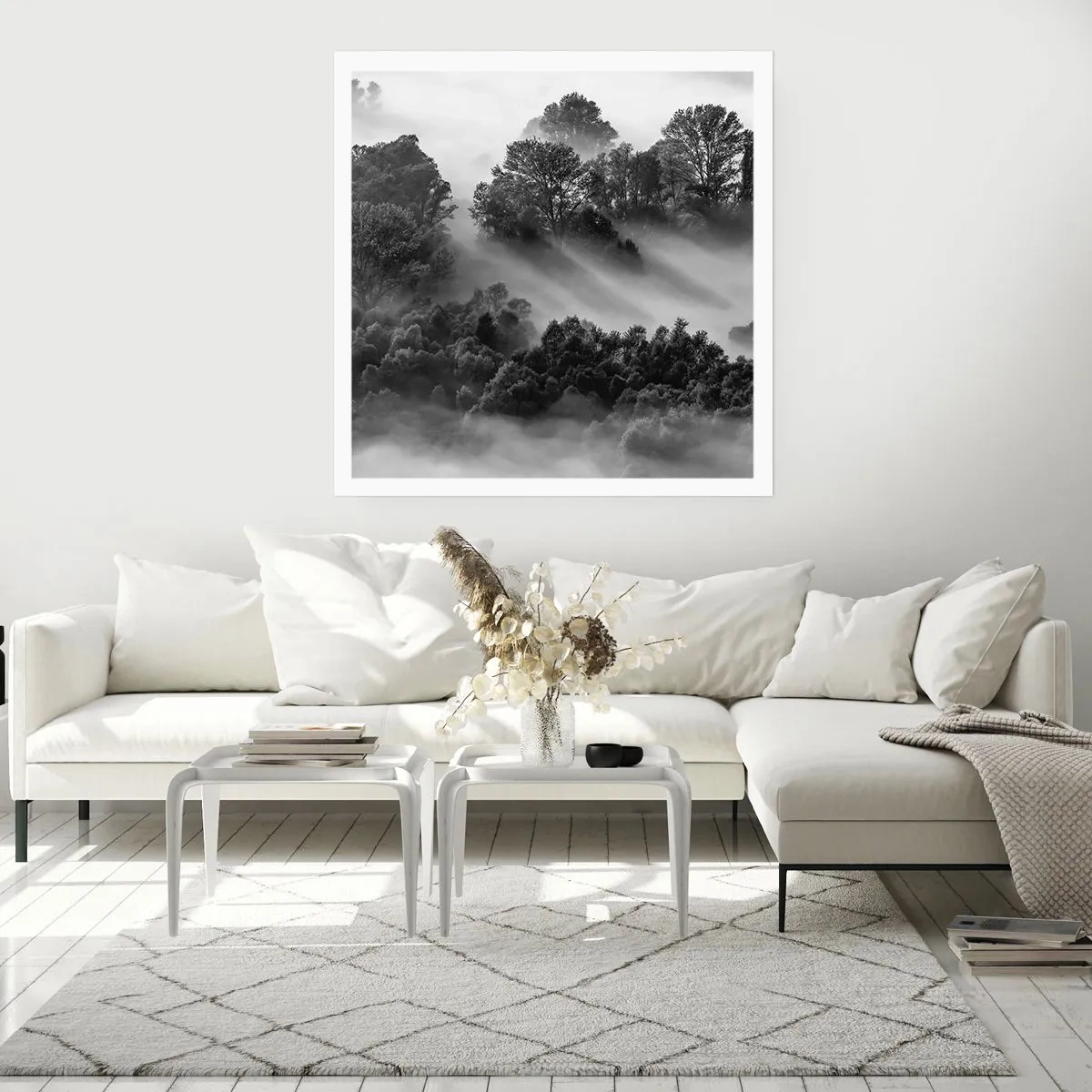 Affisch - Stiger ur sömnen - 50x50 cm
