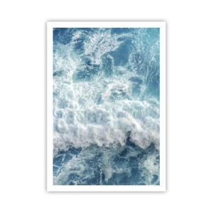 Affisch - Glatt och hoppande - 70x100 cm