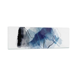 Glastavla - Bild på glas - Isberg - 160x50 cm