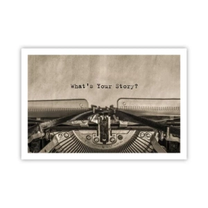 Affisch - Svara mig - 91x61 cm