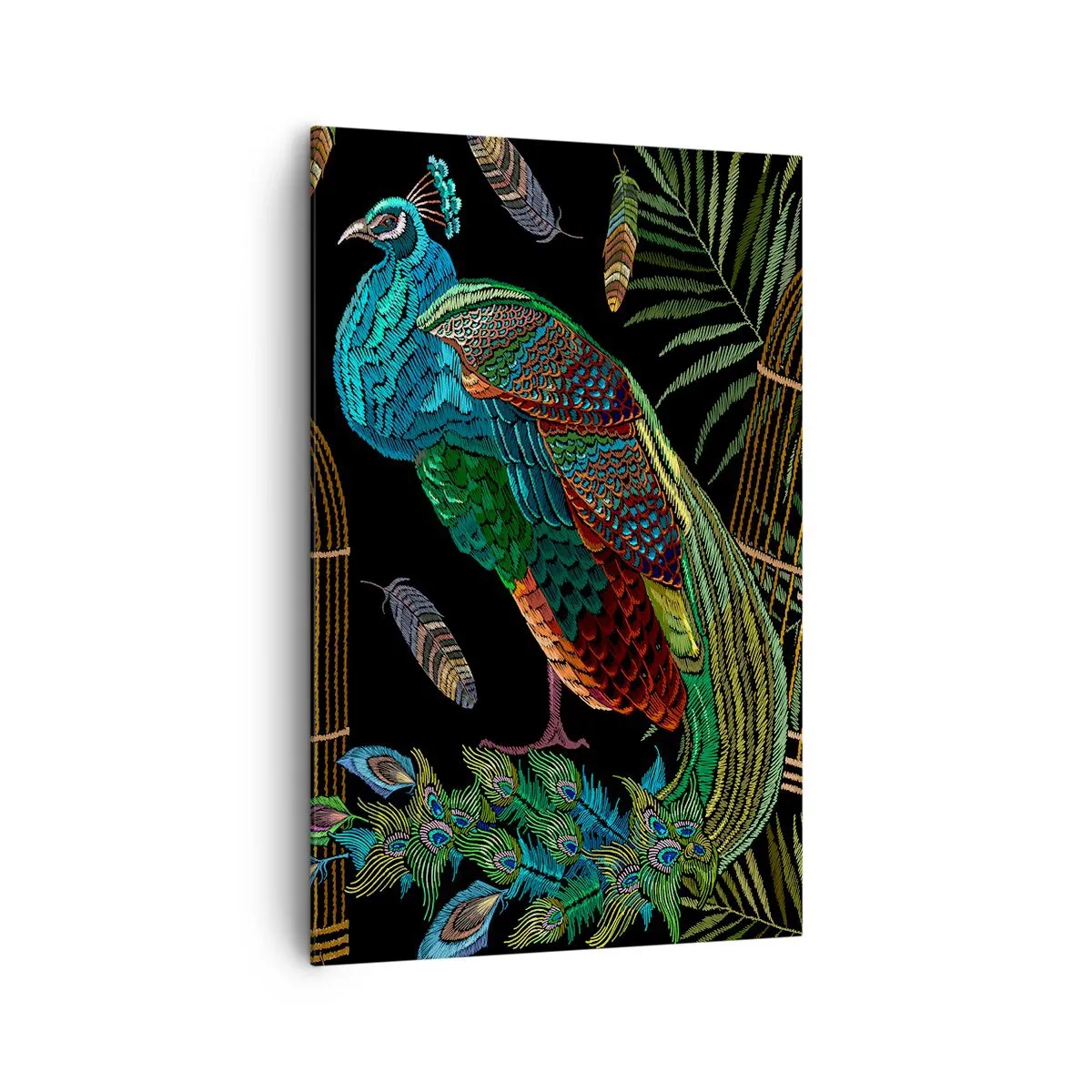 Canvastavla - Bild på duk - I kungliga kläder - 80x120 cm