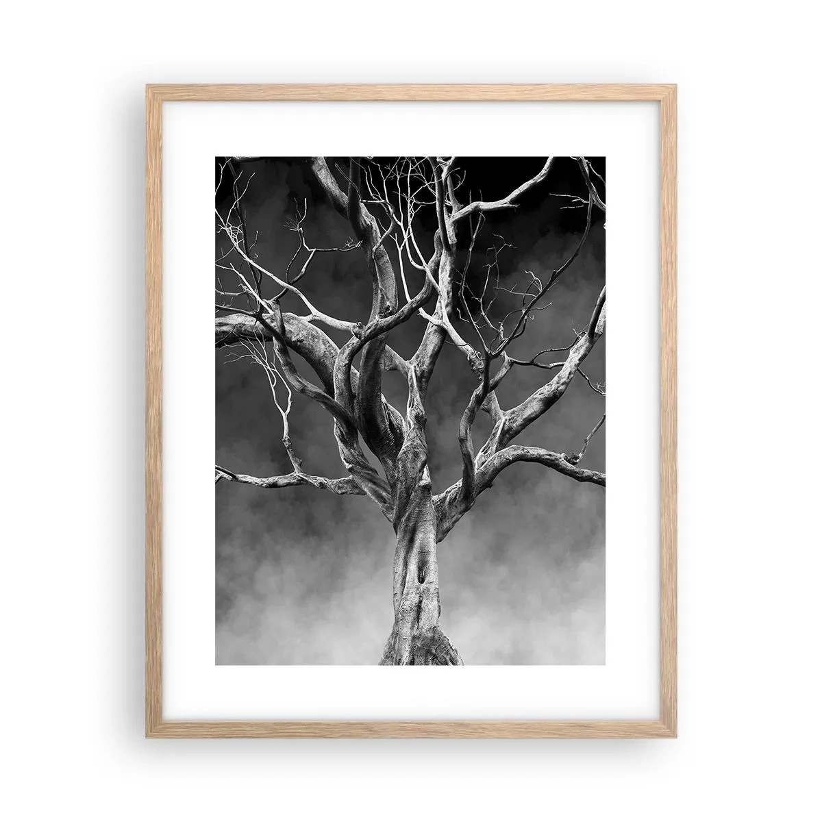 Affisch i ram av ljusek - Ursprungligt och heligt - 40x50 cm