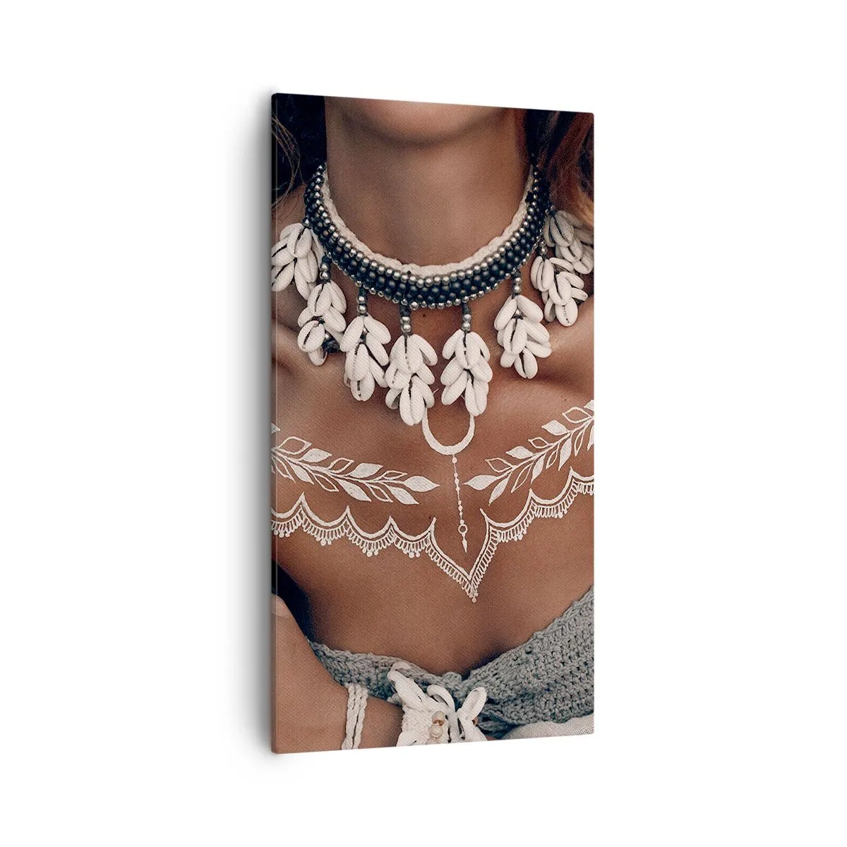 Canvastavla - Bild på duk - Kvinnlighetens talismaner, ritualer - 55x100 cm