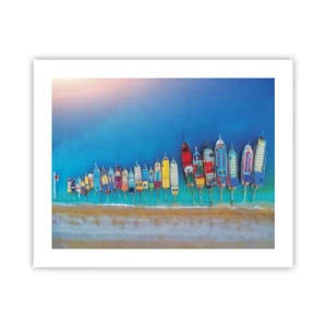 Affisch - Ur fågelperspektivet - 50x40 cm