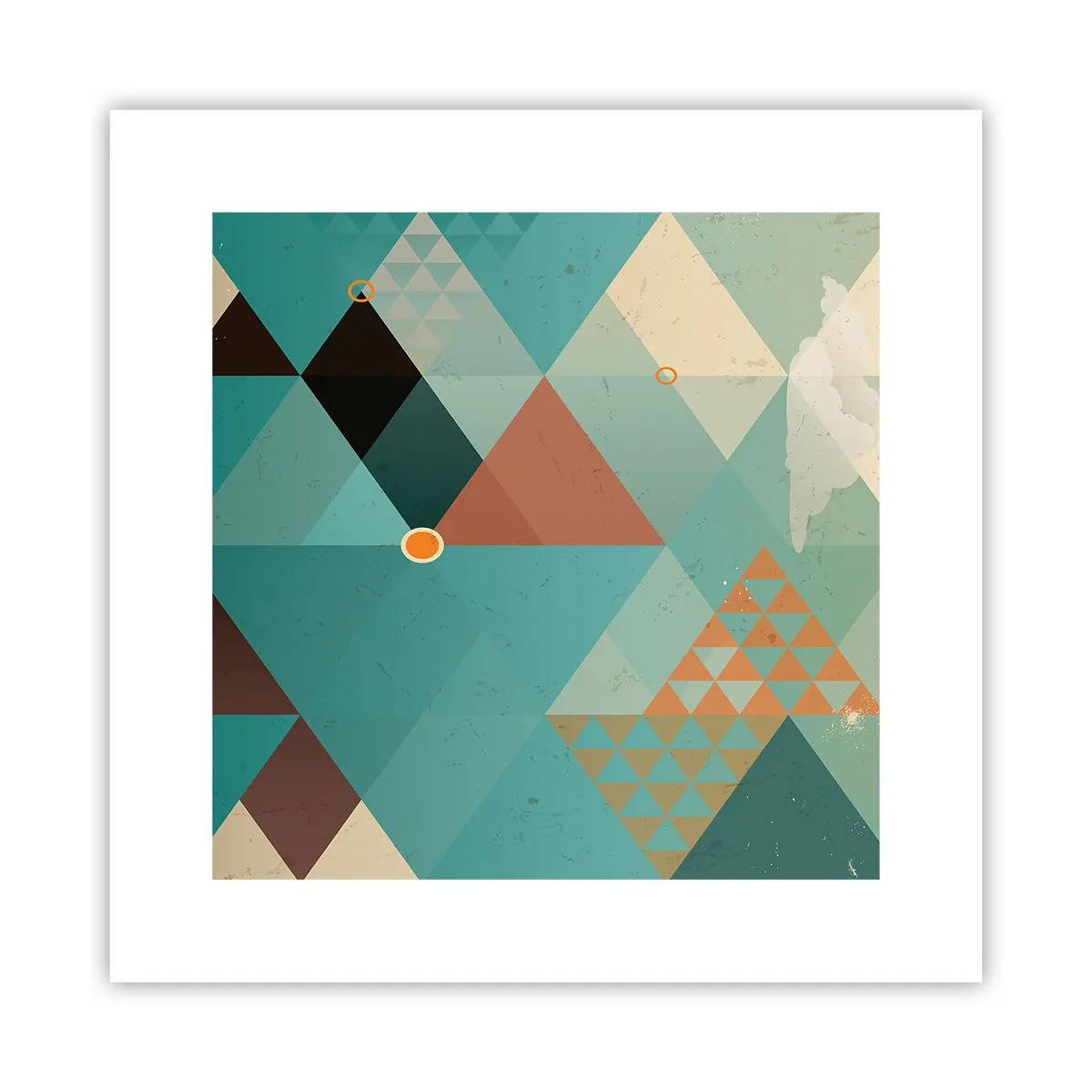 Affisch - Mångfaldens enighet, enighetens mångfald - 30x30 cm