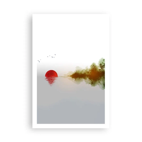 Affisch - Ett löfte om lugn - 61x91 cm