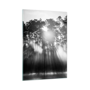 Glastavla - Bild på glas - Ostoppad sol - 50x70 cm