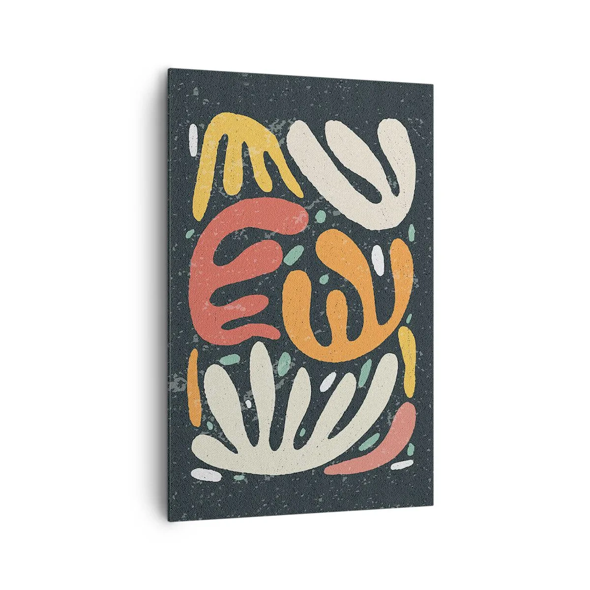 Canvastavla - Bild på duk - Komposition - Jag tar snart tag i dig  - 80x120 cm