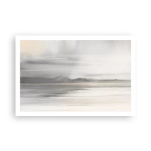 Affisch - En eftertänksam bakgrund - 91x61 cm