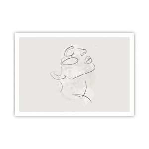 Affisch - Drömmens kontur - 100x70 cm