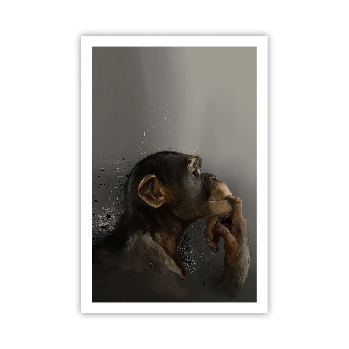 Affisch - Säkert en tänkare - 61x91 cm