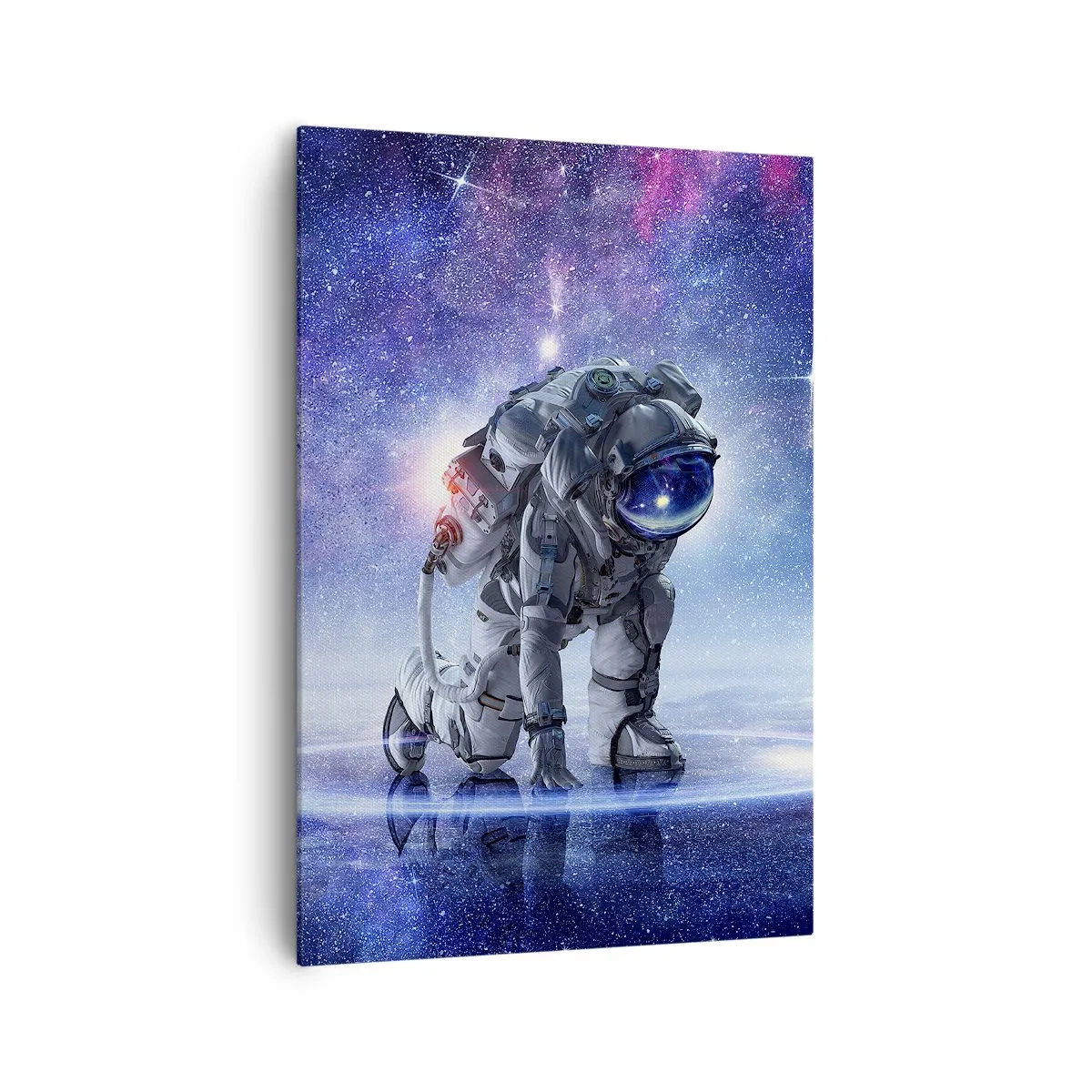 Canvastavla - Bild på duk - Stjärnig himmel över mig - 70x100 cm