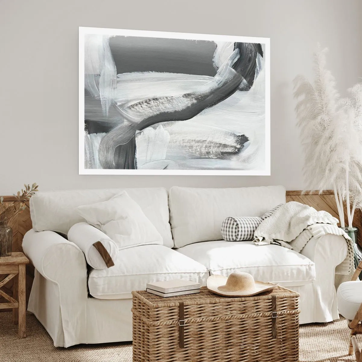 Affisch - Med bestämd rörelse - 91x61 cm