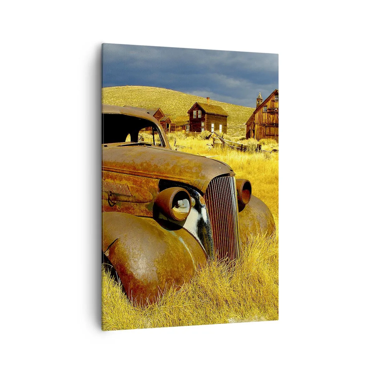 Canvastavla - Bild på duk - Välförtjänt vila - 70x100 cm