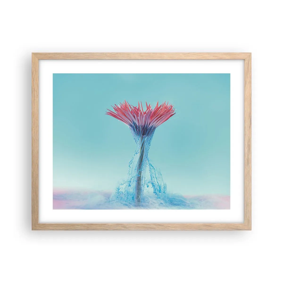 Affisch i ram av ljusek - I upplivande famn - 50x40 cm