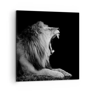 Canvastavla - Bild på duk - Utan någon tvekan - 50x50 cm