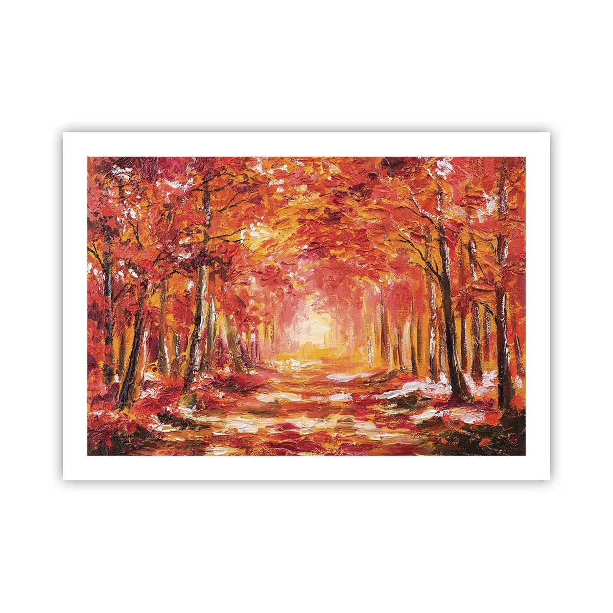 Affisch - Kopparskog - 70x50 cm